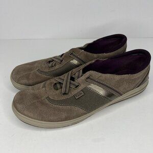 Keds Solea Slip On Fashion Sneakers Brown and Purple Womens Size 8.5 Shoes